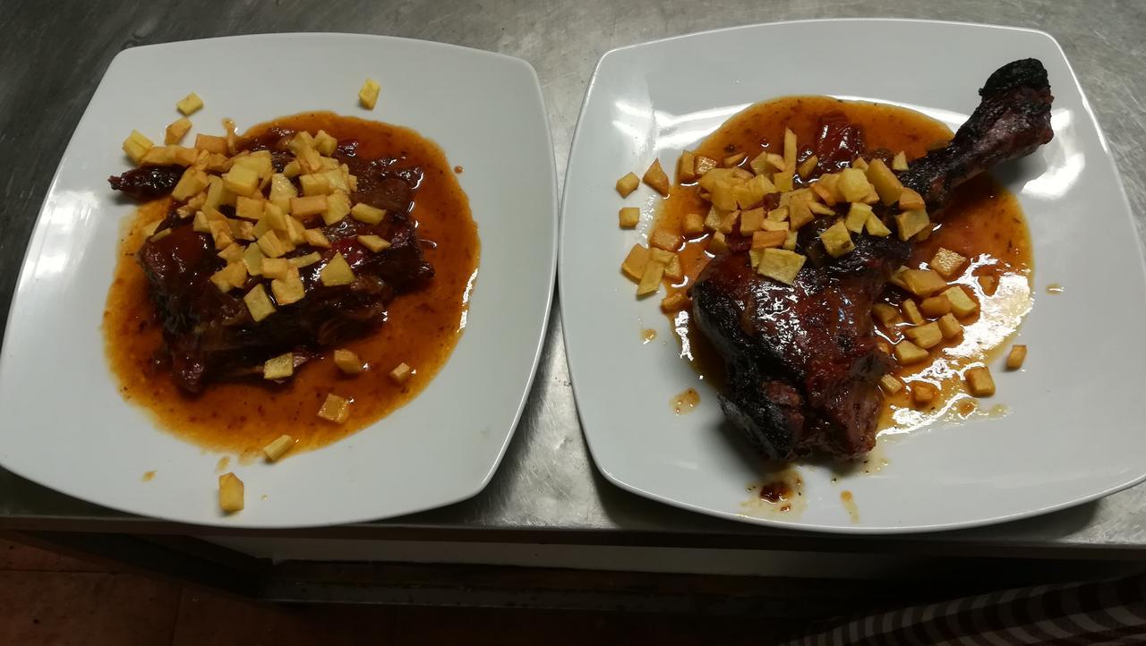 Hostal Restaurante La Diligencia Кунит Екстериор снимка